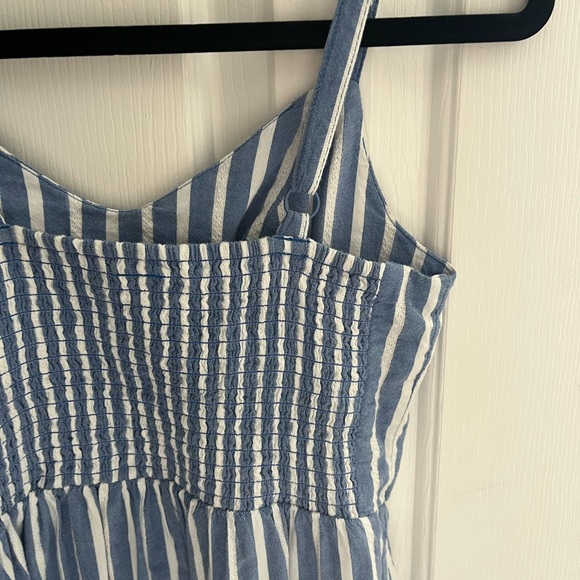 Old navy Blue and White Striped Dress - Picture 4 of 5